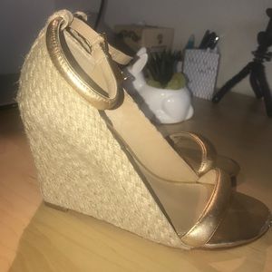 Very unique DVF summer shoes.